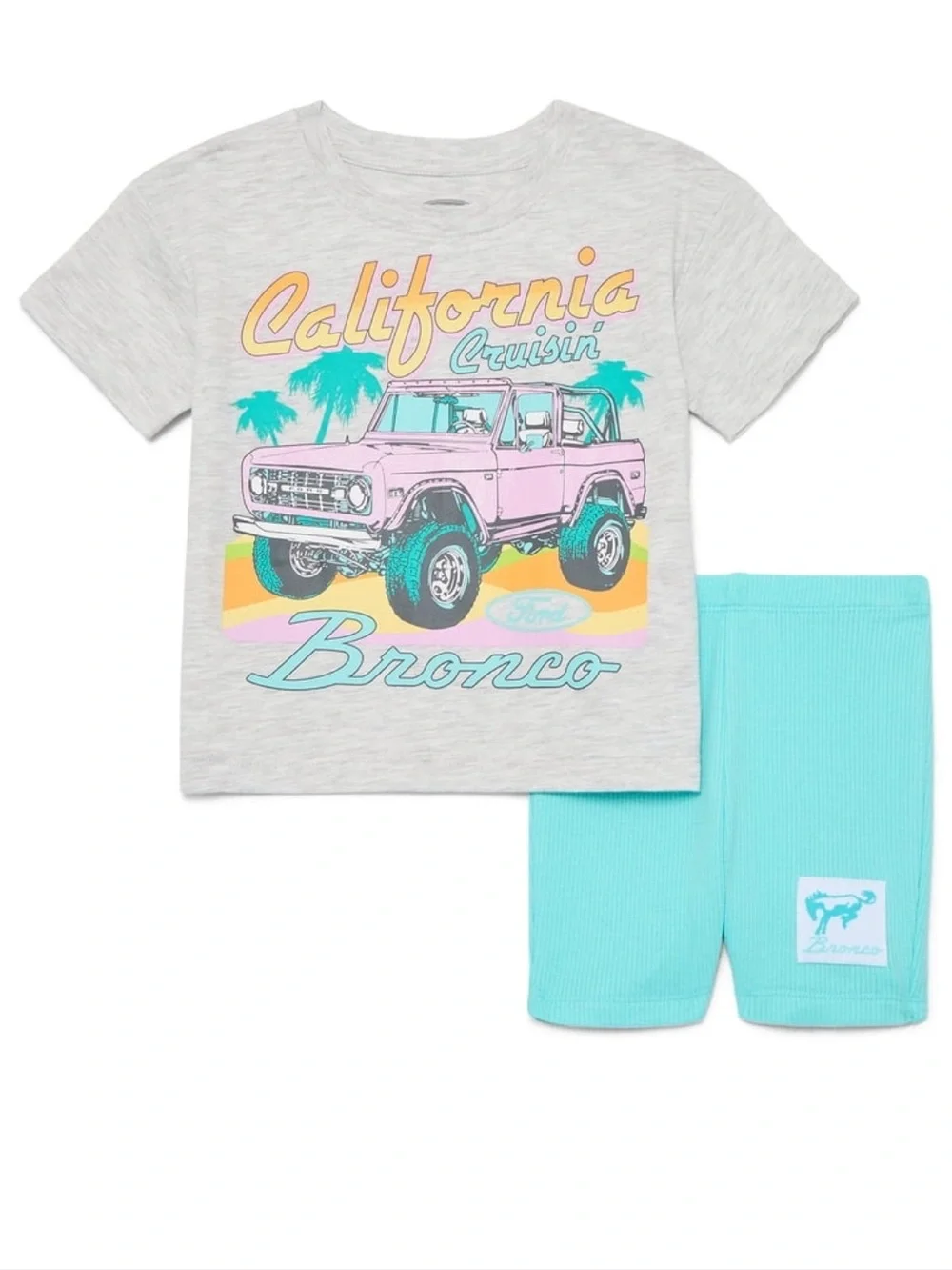 Ford Girls 3T Bronco Shorts Set